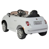 MYTS Fiat 500 Kids Ride-On Car - White