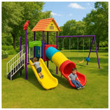 MYTS Fly Mega Play Zone With 3 Swings & 2 Slides