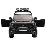 MYTS Ford F450 Custom Edition 12V Ride On Truck - Black