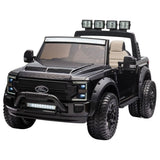 MYTS Ford F450 Custom Edition 12V Ride On Truck - Black