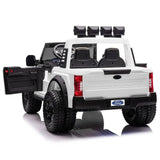 MYTS Ford F450 Custom Edition 12V Ride On Truck - White
