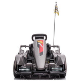 MYTS Fun Bun Go Kart Buggy 24V - Grey