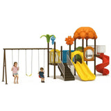 MYTS Fun Park With 3 Swings & 2 Slides
