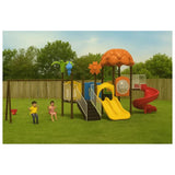 MYTS Fun Park With 3 Swings & 2 Slides