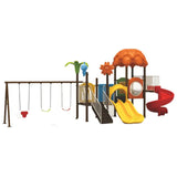 MYTS Fun Park With 3 Swings & 2 Slides