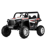 MYTS Funky Kids' Off-Road Electric Ride-On Buggy - White