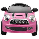 MYTS Hatchback Cooper Style Girls Ride-On Car 6V - Pink