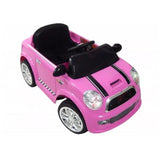 MYTS Hatchback Cooper Style Girls Ride-On Car 6V - Pink