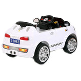 MYTS Hatchback Cooper Style Kids Ride-On Car 6V - White