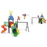 MYTS Imagination Castle With 3 Swings & 3 Slides