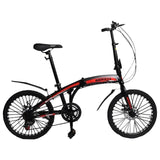 MYTS JNJ Foldable Kids Bicycle 20-inch - Black