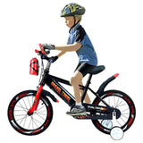 MYTS JNJ Kids Bicycle With  Basket 16-inch - Black