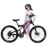 MYTS JNJ Sports Kids Bicycle 24-inch - Black/Red