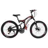 MYTS JNJ Sports Kids Bicycle 24-inch - Black/Red
