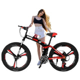 MYTS JNJ Sports Kids Foldable Bicycle 26-inch - Black