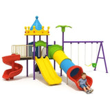 MYTS Kids Active Hub With 3 Swings & 3 Slides
