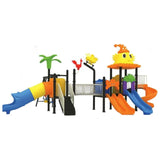 MYTS Kids Active Hub With 3 Swings, 4 Slides & Crawling Tube