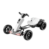 MYTS Kids Dual Motor Electric Go Kart 12V - White