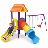 MYTS Kids Explorer Tower With 3 Swings & 2 Slides