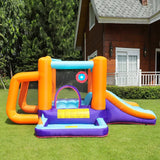 MYTS Kids Inflatable Bounce House With Slide