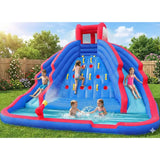 MYTS Kids Inflatable Water Climbing Slide With Splash Pool - Large