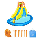 MYTS Kids Inflatable Water Slide With Splash Pool