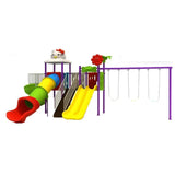 MYTS Kids Kitty Active Hub With 3 Swings & 3 Slides