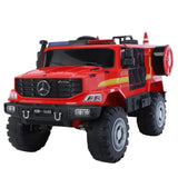 MYTS Kids Mercedes Benz 2 Seater Fire Engine Ride-on - Red