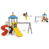 MYTS Kids Multi Active Hub With 3 Swings & 2 Slides