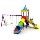 MYTS Kids Outdoor Fun Backyard Series With Swing & Slide