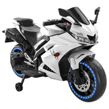 MYTS Kids R15 Ride-on Sports Bike 12V - White