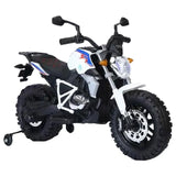 MYTS Kids Sporty Ride-on Motorbike 12V - White