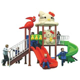 MYTS Kitty Peng Playcentre With Only Slides For Kids