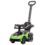 MYTS Lamborghini Foot To Floor Push Along Ride On - Green