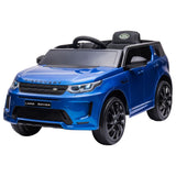 MYTS Land Rover 12V Discovery SUV Ride On - Blue