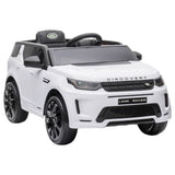 MYTS Land Rover 12V Discovery SUV Ride On - White