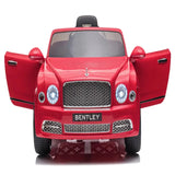 MYTS Licensed Bentley Limited Edition Electric Rideon 12V - Red