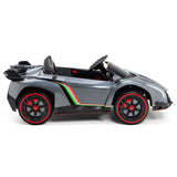 MYTS Licensed Premium Lamborghini Veneno Ride-on Car - Grey