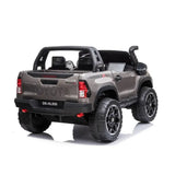 MYTS Licensed Toyota Hilux Electric Ride-On Car 12V - Black