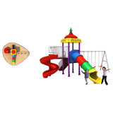 MYTS Mega Adventure Playcell Kids Swings And Wavy Slide