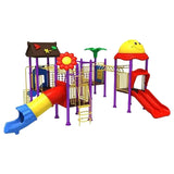 MYTS Mega Backyard Kids Playground Swinger And Slider