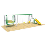 MYTS Mega Funky Kids Double N Single Swings N Slides
