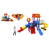 MYTS Mega Kids Adventure Wave Playsets With Slide