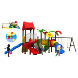 MYTS Mega Kids Flower Playsets With Swings And Slide