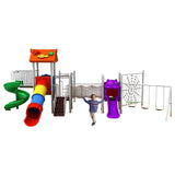 MYTS Mega Kids Playground Swinger And Slider With Climber