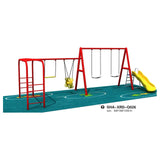 MYTS Mega Kids Swings N Slides With Monkey Climber