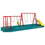 MYTS Mega Kids Swings N Slides With Monkey Climber