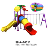 MYTS Mega Pino Wavy Slide And Swings