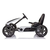 MYTS Mercedes-Benz Pedalling Go Kart Racer - White