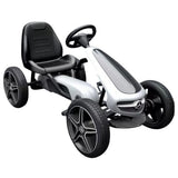MYTS Mercedes-Benz Pedalling Go Kart Racer - White
